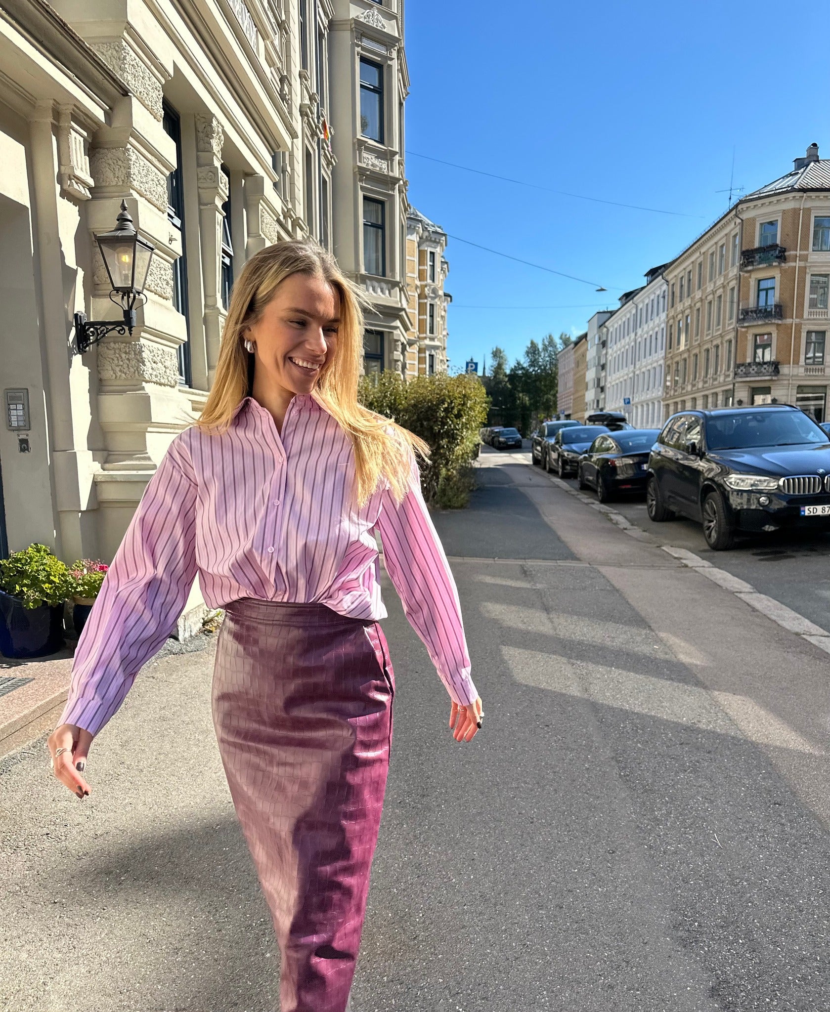 OBJTUTTA Shirt - Pink Lady